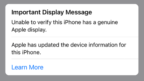 Imagen - Cambiar la pantalla del iPhone 13 deja inútil Face ID