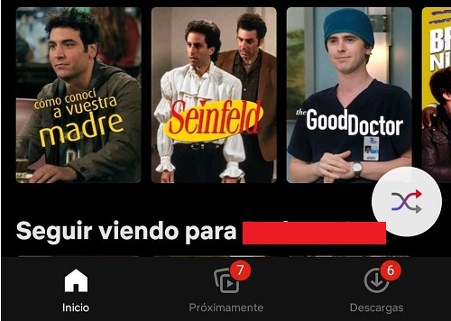 Imagen - Netflix añade la opción &quot;Reproducir algo&quot;