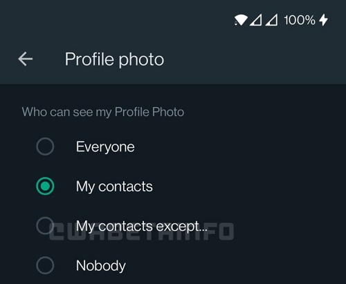 Imagen - WhatsApp dejará ocultar la foto de perfil a algunos usuarios
