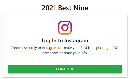 Imagen - Cómo crear tu &quot;Best Nine 2021&quot; en Instagram
