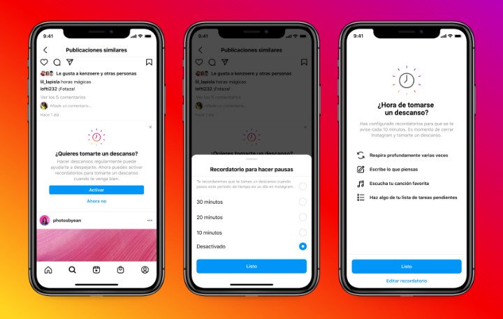 Imagen - Take A Break en Instagram: qué es y cómo funciona