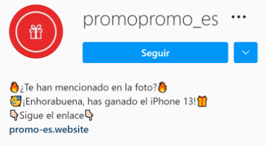 Imagen - Cuidado si has ganado un iPhone en Instagram: es una estafa