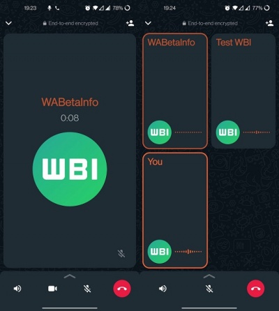 Imagen - WhatsApp prueba una nueva interfaz en las videollamadas