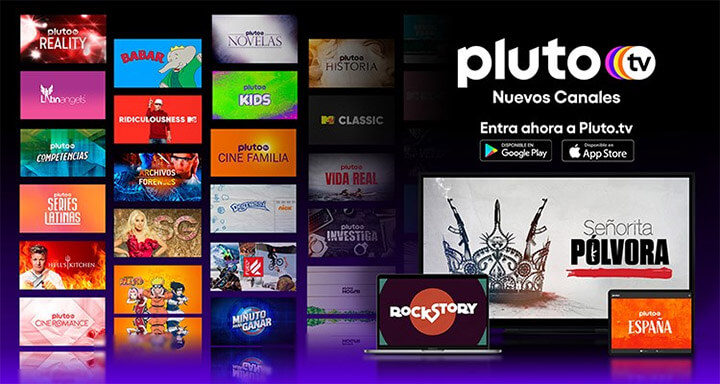 Imagen - Pluto TV suma nuevos canales para los hispanohablantes