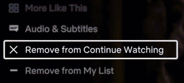 Imagen - Cómo eliminar de &quot;Seguir viendo&quot; en Netflix