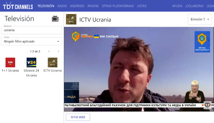 Imagen - TDTChannels añade canales de Ucrania y más canales gratis