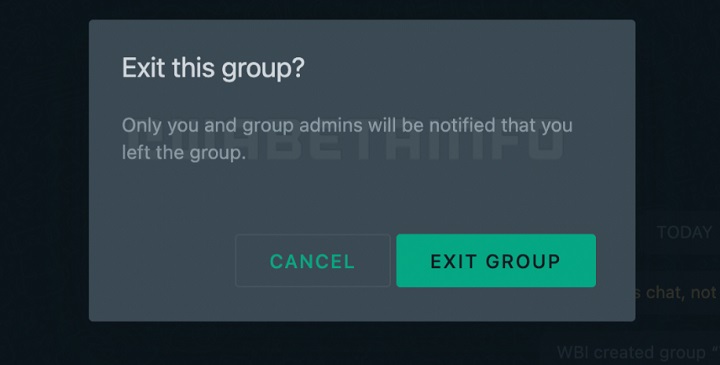 Imagen - WhatsApp te permitirá salir de los grupos sin avisar