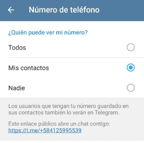 Imagen - Cómo evitar que te escriban desconocidos en Telegram
