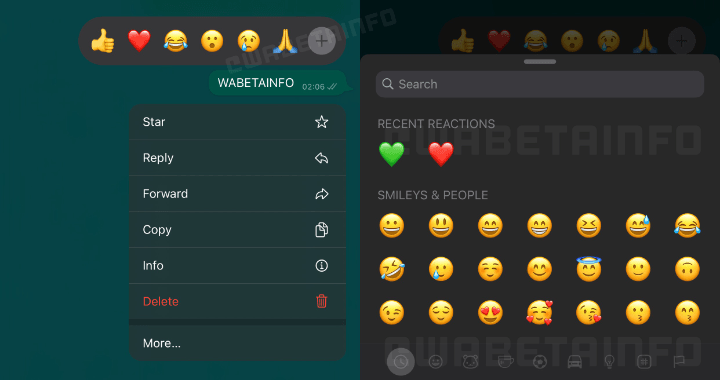 Imagen - WhatsApp permitirá reaccionar con cualquier emoji