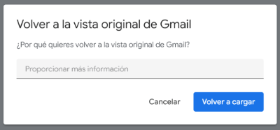 Imagen - Cómo volver al antiguo diseño de Gmail