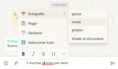 Imagen - WhatsApp para Windows tendrá el nuevo menú contextual