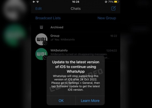 Imagen - WhatsApp deja de funcionar en estos móviles en octubre 2022