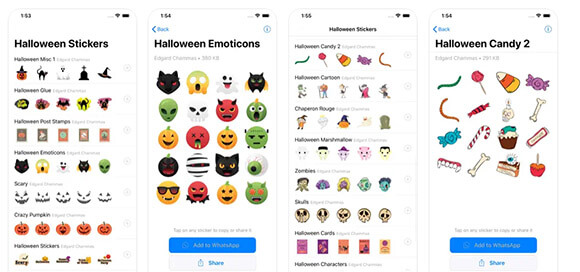 Imagen - Descarga stickers de WhatsApp para Halloween