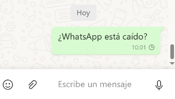 Imagen - WhatsApp caído: problemas para enviar y recibir mensajes