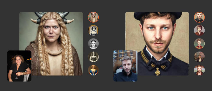 Imagen - AI Time Machine convierte tus fotos en personajes históricos