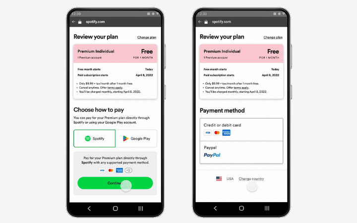 Imagen - Spotify Premium en Android ya no exige pagar en Play Store
