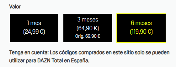 Imagen - Truco: consigue DAZN por 30 euros menos