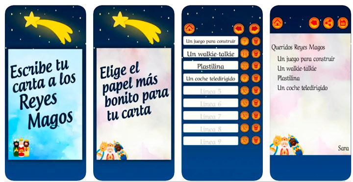 Imagen - 5 apps para escribir la carta a los Reyes Magos y Papá Noel