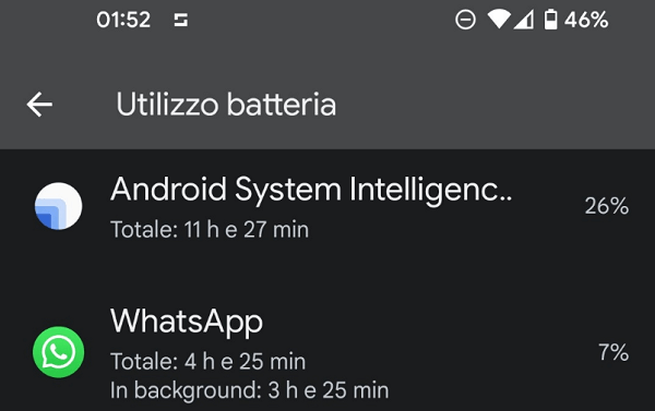 Imagen - Android System Intelligence está consumiendo la batería