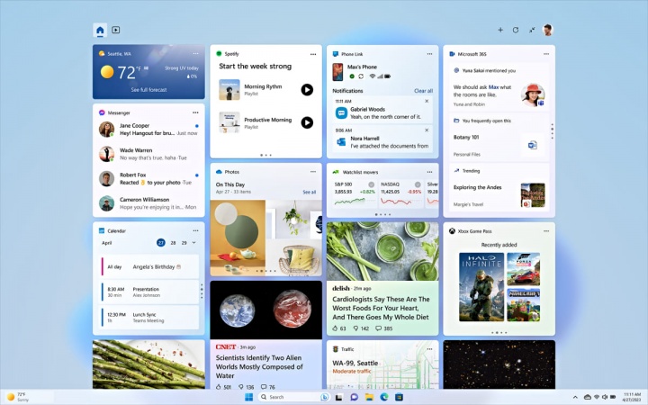 Imagen - Windows 11 añade Bing con IA, sincronización con iOS y más