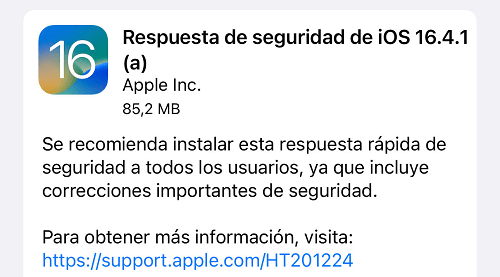 Imagen - iOS 16.4.1 corrige importantes vulnerabilidades, ¡actualiza!