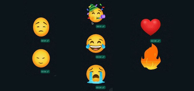 Imagen - Estos son los 7 emojis animados que llegarán a WhatsApp