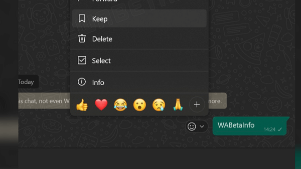 Imagen - WhatsApp ya permite conservar los mensajes temporales