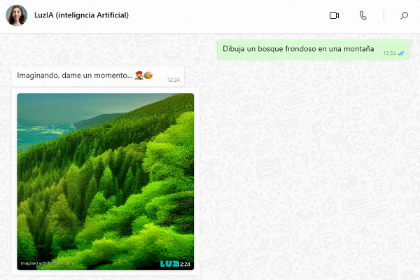 Imagen - Cómo crear imágenes con inteligencia artificial en WhatsApp