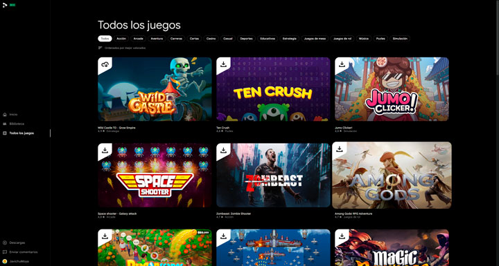 Google Play Games se pasa al PC: más de 100 juegos Android disponibles en  tu ordenador