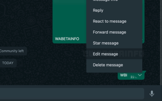 Imagen - WhatsApp pronto permitirá editar mensajes