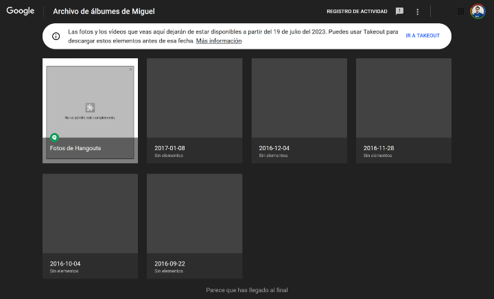 Imagen - Google va a eliminar álbumes de fotos tuyos si no haces esto