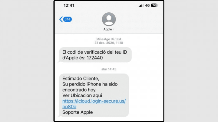 Imagen - Este SMS te puede robar hasta 28.000 euros si haces clic