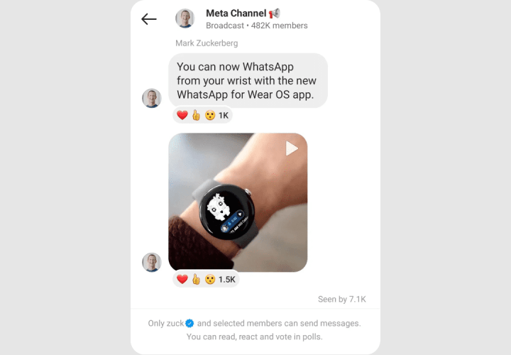 Imagen - WhatsApp ya se puede usar en tu reloj oficialmente