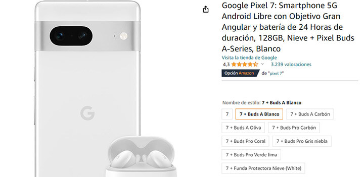 Imagen - Google vuelve a petarlo con esta oferta de su móvil que incluye auriculares inalámbricos