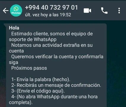 Imagen - La Guardia Civil advierte de un peligroso mensaje que llega a WhatsApp