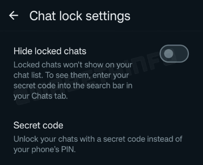 Imagen - WhatsApp permitirá ocultar tus chats de la lista