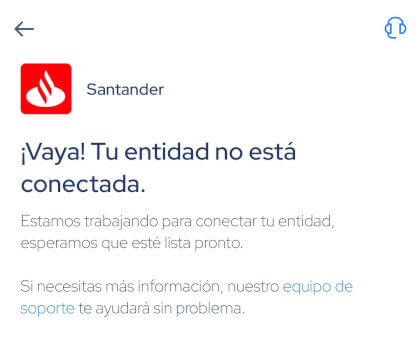 Imagen - Fintonic deja de ser compatible con el banco Santander