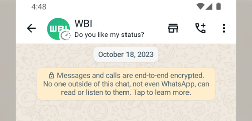 Imagen - WhatsApp mostrará tu estado en las conversaciones