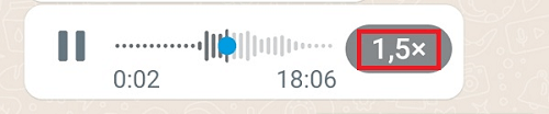 Imagen - Cómo acelerar un audio de WhatsApp