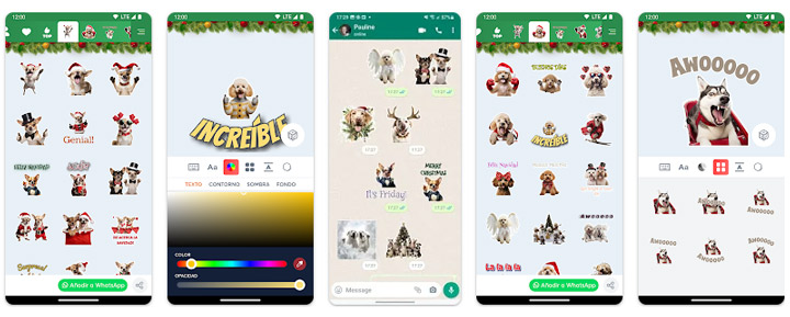 Imagen - 6 mejores packs de stickers de Nochebuena y Navidad 2023 en WhatsApp