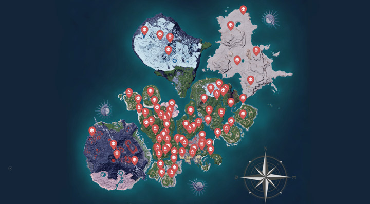 Imagen - Mapa interactivo de Palworld: secretos, cofres, torres, puntos de interés y más