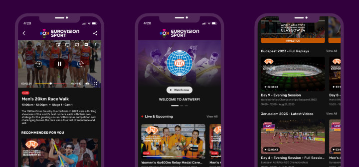 Imagen - Eurovision Sport, la nueva app para ver deporte gratis