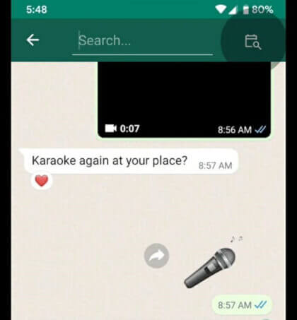 Imagen - WhatsApp ya permite buscar conversaciones por fecha: así funciona