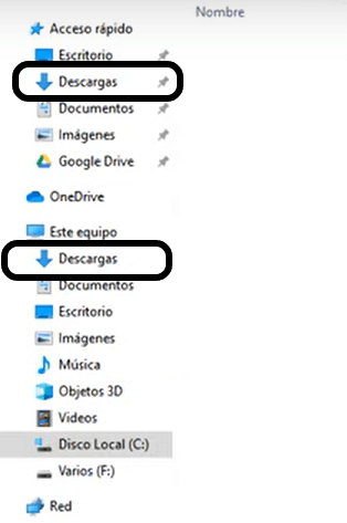 Imagen - Dónde se guardan las descargas en Windows 10