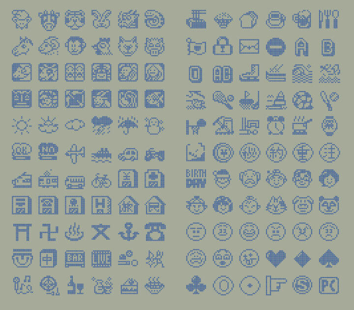 Imagen - Así eran los emojis en 1988