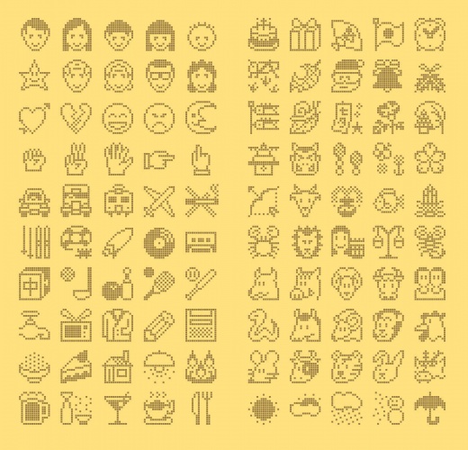 Imagen - Así eran los emojis en 1988