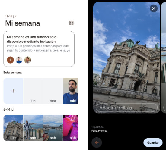 Imagen - &quot;Añadir a tu semana&quot;, así funcionan las Stories de Google Fotos