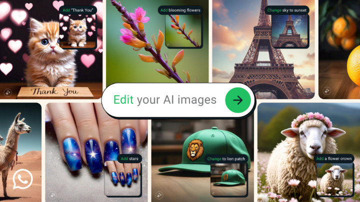 Imagen - WhatsApp añade la creación de imágenes con Meta IA en español