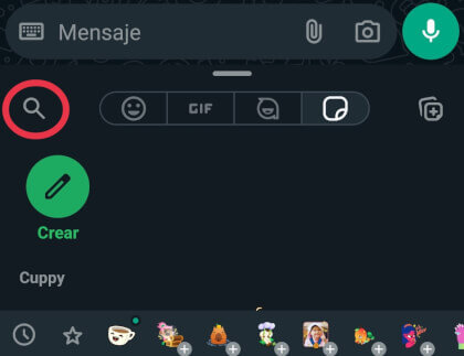 Imagen - WhatsApp añade los stickers de Giphy y un creador de stickers en Android