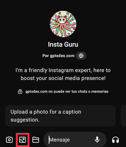 Imagen - Cómo hacer que ChatGPT comente tu feed de Instagram